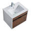Ensemble de meuble-lavabo mural simple 24 po Kynlyn-1984212291