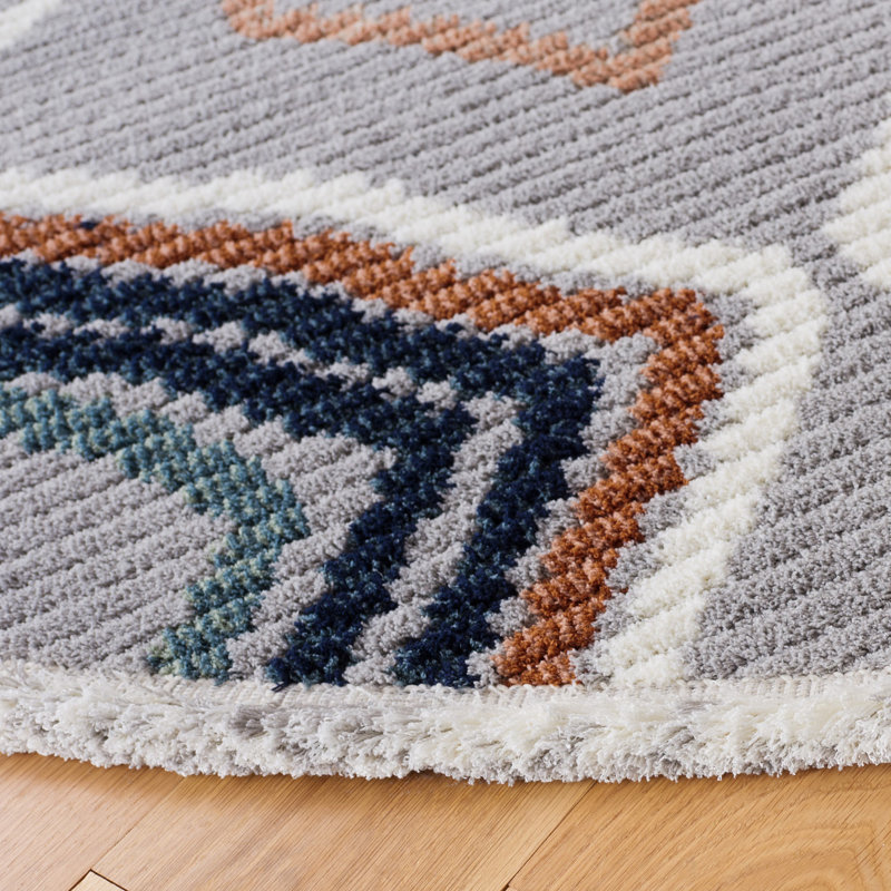 Amairah Performance Southwestern Rug, Round 6'7"