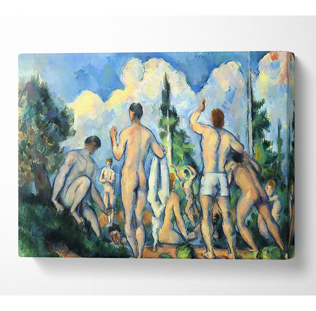 Cezanne Bathers 2 - Leinwanddrucke auf Leinwand