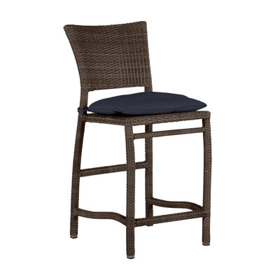 Skye 24" Patio Bar Stool with Cushion