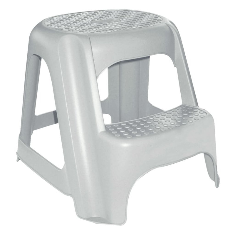 Curver 2-Step Step Grey