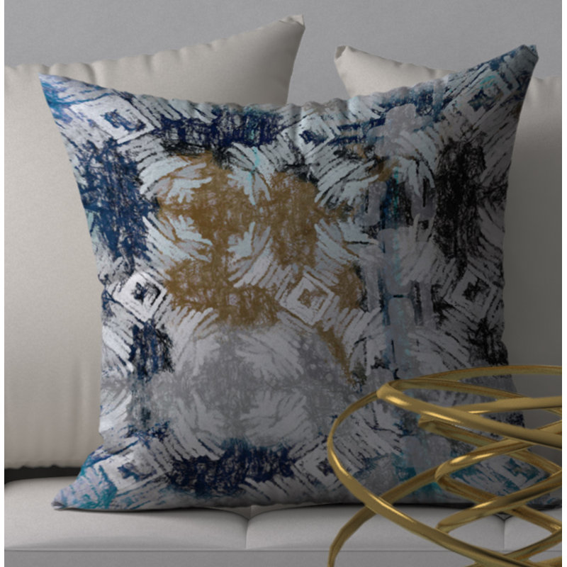 Housse de coussin carrée/insert, 24 po x 24 po