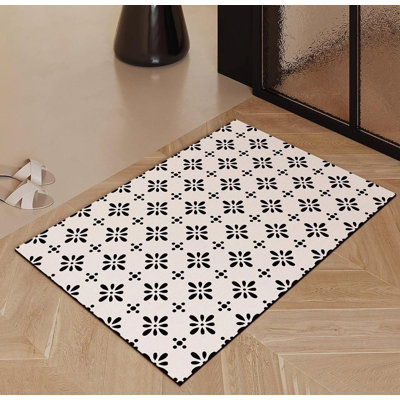 Decontamination Diatomaceous Earth Absorbent Bathroom Mat