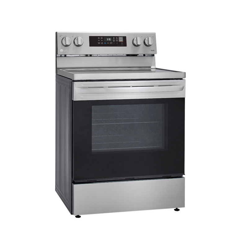 LG 30 in. 6.3 cu. ft. Smart Air Fry Convection Oven Slide-In Gas
