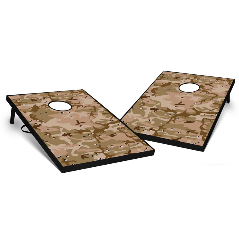 Ensemble de cornhole 2 'x 3' Desert Camo Tailgate