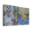 Iris Garden - Toile tendue avec châssis de qualité supérieure - Prêt à être accroché-108966473