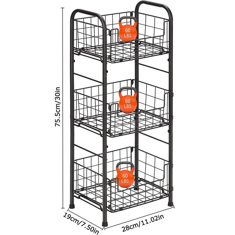 Linxi 11.02 " W Shelving Unit
