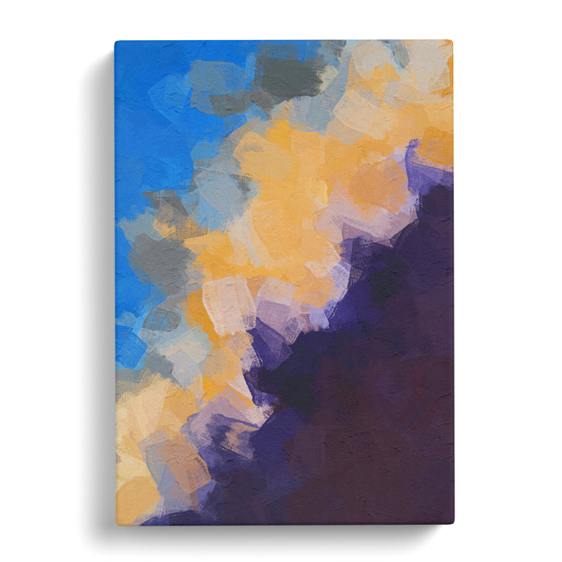 Ceremony Of Light - Painting, Wrapped Canvas, 50cm H x 35cm W x 3cm D, No Matte