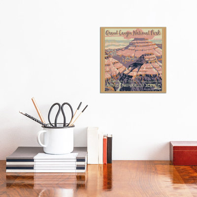 Grand Canyon National Park Graffi - Wrapped Canvas Print