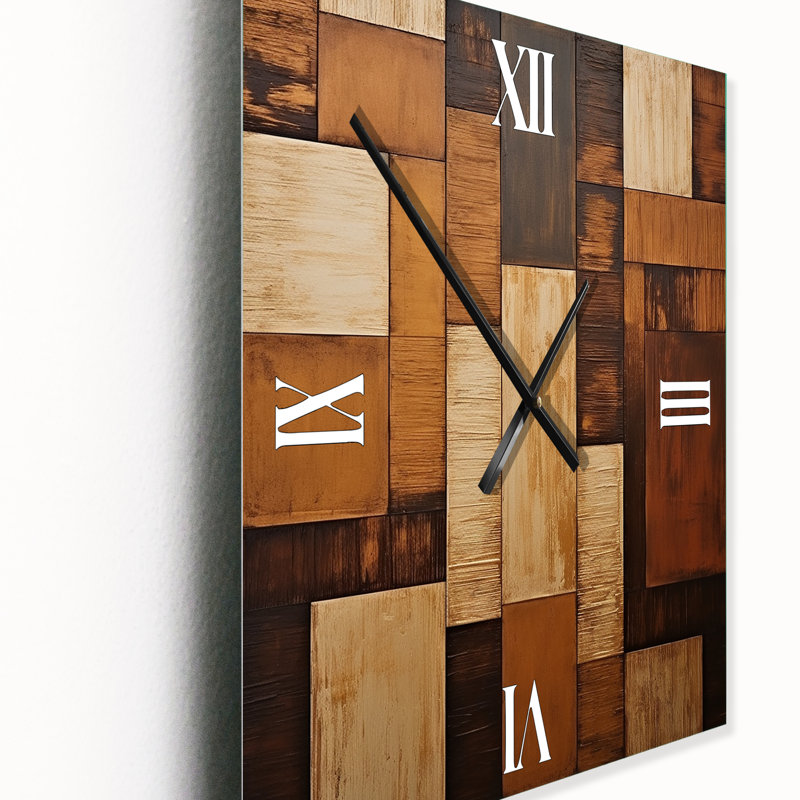 Horloge murale Brilliance Symetry I - Abstract Shapes, Petit