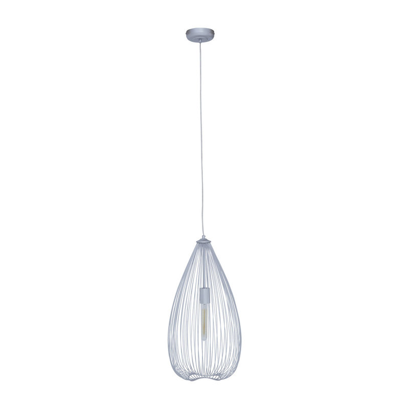 Krier 1 - Light Teardrop Pendant, Silver