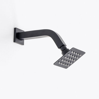 Devon Sharp Nozzles Slim Shower Head - Wall Or Ceiling Mount - 4" Stainless Steel/Brushed Stainless Steel