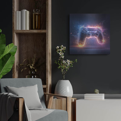  'Radiance Control' by Ann Klee Metal Wall Art, 24" x 24"