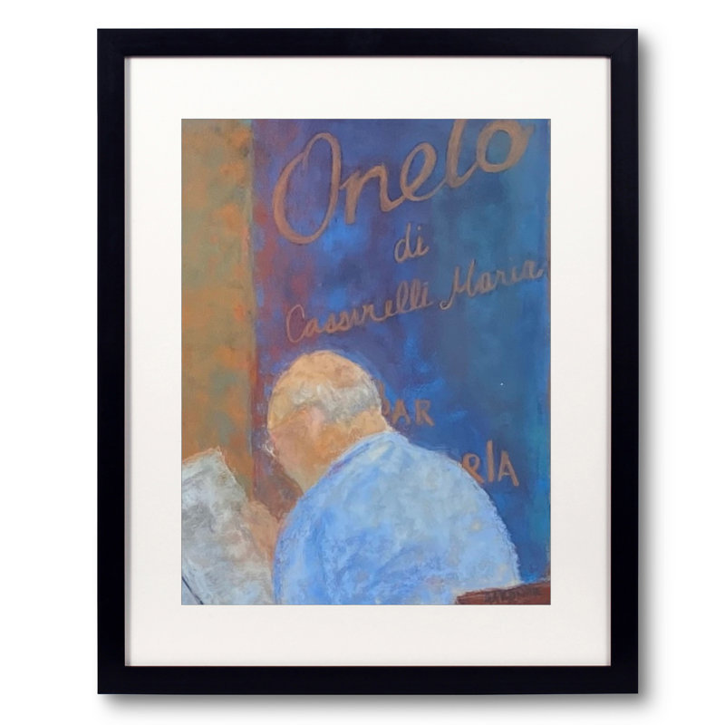 Le matin chez Maria par Dina Gardner, H 21,25 po x l 17,25 po x P 0,88 po