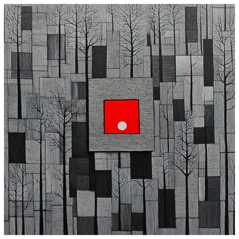 Coussins décoratifs géométriques, 16 po x 16 po