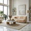 McClain 3 Seater, Camel Fabric