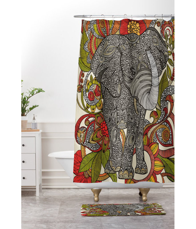 Tapis pour salle de bain éléphant