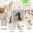 8 in 1 Large Toddler Slide w/Long Slope, Enclosed Steps, Telescope, Basketball Hoop, Tunnel-101189102