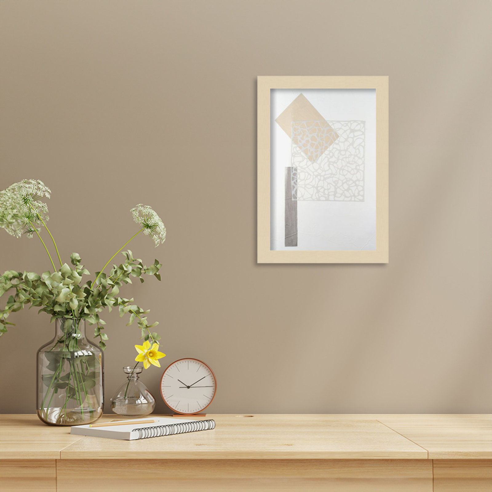Nooks and Crannies No. 3 Print, Brown, 13" H x 9" W