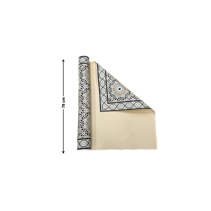 Aban Geometric Area Rug, Runner 78 x 225cm