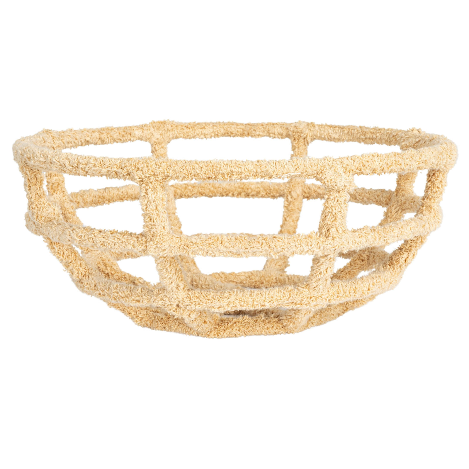 Round Cotton-Wrapped Decorative Bowl