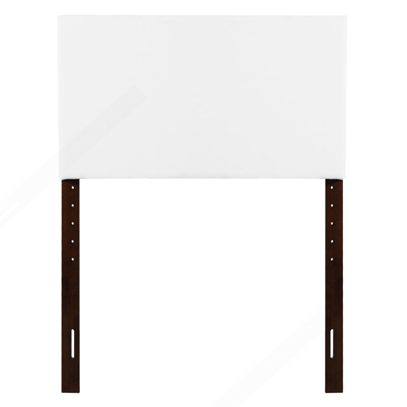 Tête de lit simple, blanc, Lit simple, Blanc