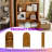 Vintage Arched Carved Wood Cabinet 66 Tall Open Shelf Bookcase For Home Office Storage