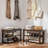 3-Tier Bamboo Shoe Storage Bench, Entryway Shoe Rack Organizer with Sturdy Frame, Space-Saving Shoe Shelf for 9-12 Pairs-1551852367