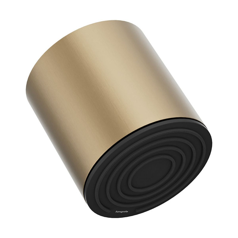 hansgrohe Pulsify S Showerhead 105 1-Jet, 2.5 GPM, Brushed Bronze