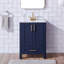 Ensemble de meuble-lavabo simple autoportant 24 po avec plateau en céramique 24 po-1084485913