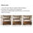 Chinese style retro luxury bathroom cabinet