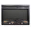 Foyer électrique encastrable 23 po, radiateur ultra-mince avec ensemble de bûches et flamme réaliste, télécommande avec minuterie, protection contre la surchauffe