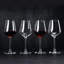Ensemble de 6 verres à vin rouge et blanc durable de 6 onces pour le mariage, la fête et le lave-vaisselle