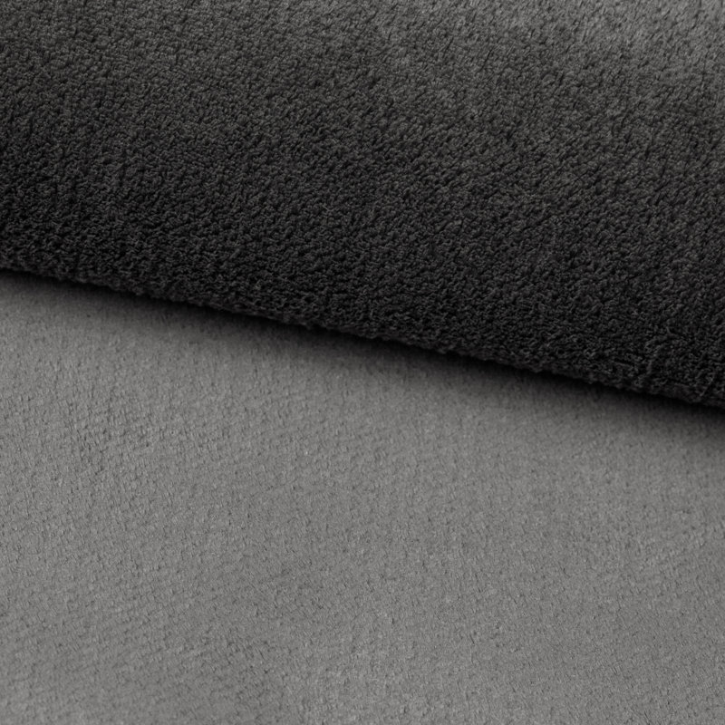 Upholstered Chaise Lounge, Grey