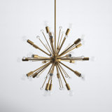24 - Light Dimmable Sputnik Sphere Chandelier