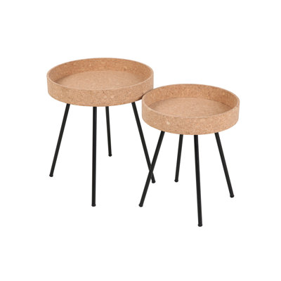 Odysseus Tray Top Side Table Set