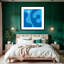Good Good Art «Shades of Blue» par Holly McWorter, art mural moderne abstrait bleu, encadré pour salon, chambre à coucher, bureau-409141673-409141682