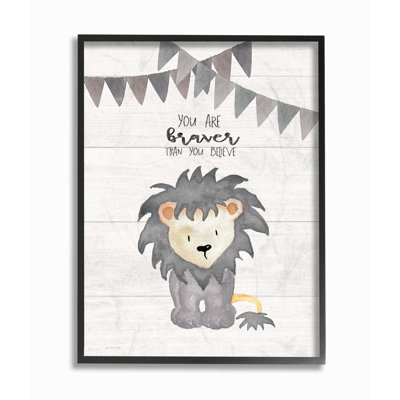 Art sur toile Leiker You are Braver