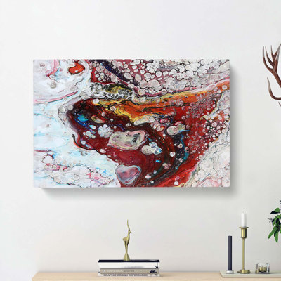 Infinite Love In Abstract - Wrapped Canvas Painting