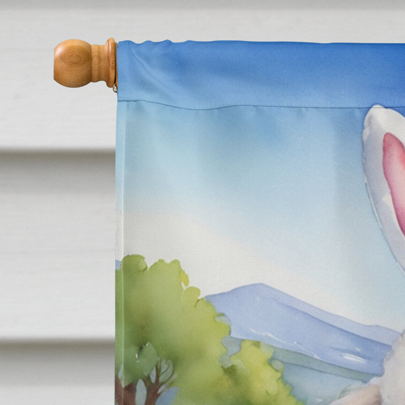 Drapeau de la maison de chasse à l'œuf de Pâques