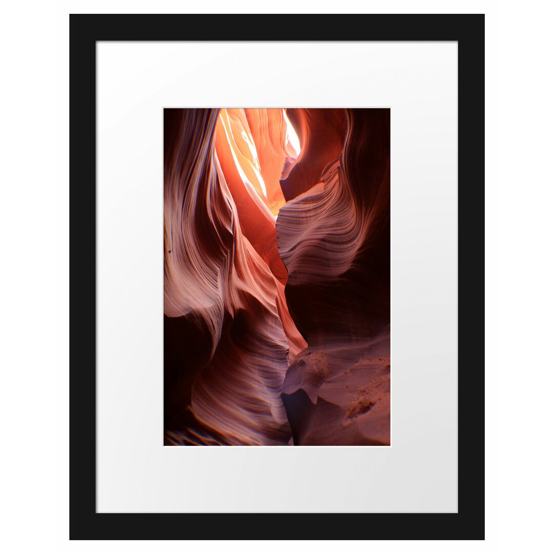 Gerahmtes Poster Antelope Canyon Arizona