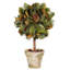 Faux Pine Topiary in Pot