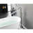 Freestanding Tub Faucet With 360 Degree Rotatable Spout And Portable Handheld Shower Stainless Steel Filler Water Flow Sensor-126125379