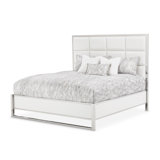State St. Queen 65.5" Tufted Low Profile Panel Bed