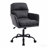 Artificial Leather, Pu Leather, Black Base, Adjustable In Height, Suitable For Office, Bedroom, Dressing Table And Other Environments. An Office Chair. Black