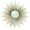 Sunburst Mirror-Nickel w/Security HDWE