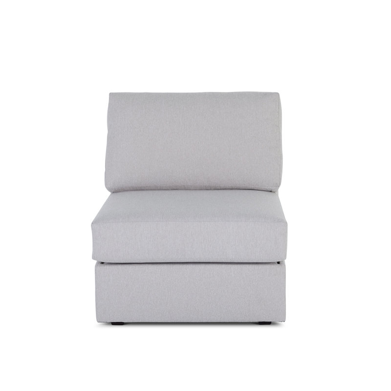 Fauteuil Flex, Gris clair givré