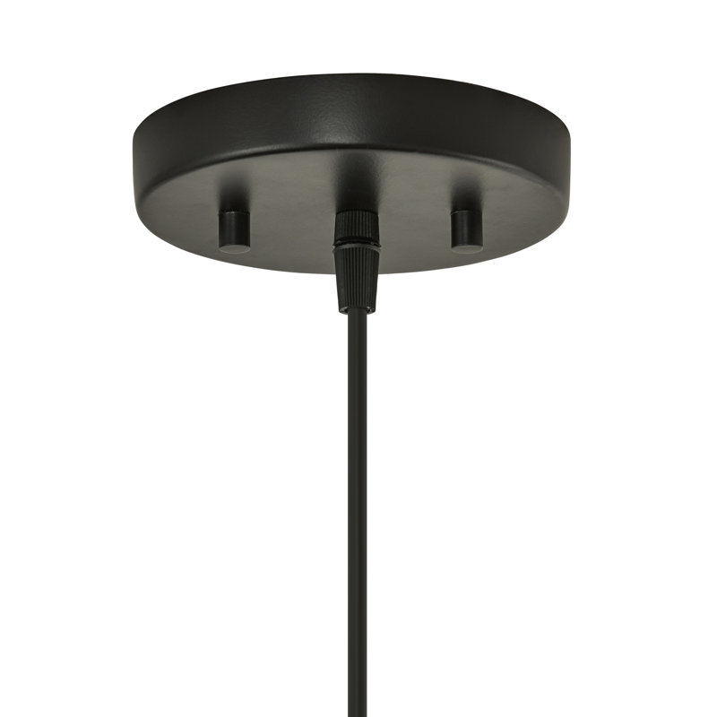 Luminaire suspendu rectangulaire à 1 lumière Drago