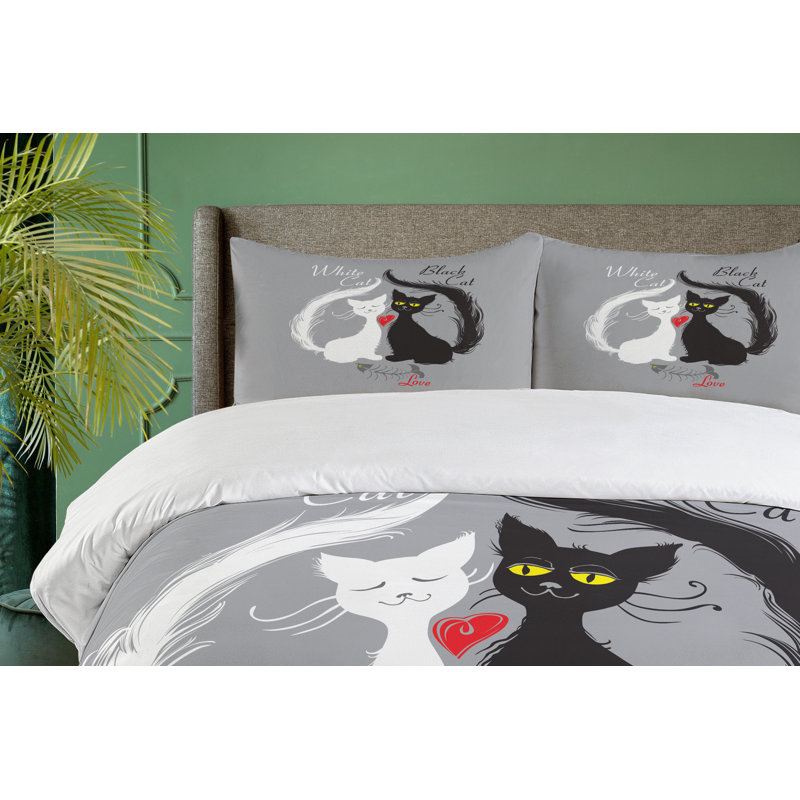 No Duvet Cover, California King Duvet Cover + 2 Standard Shams