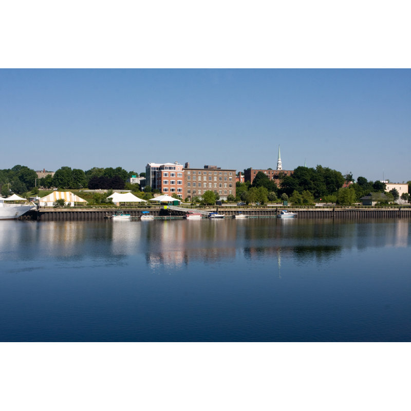 Artan Bangor Waterfront - Wrapped Canvas Print, 30cm H x 46cm W x 3.8cm D